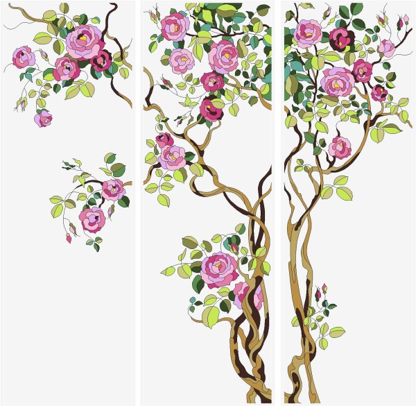 витражи шаблоны