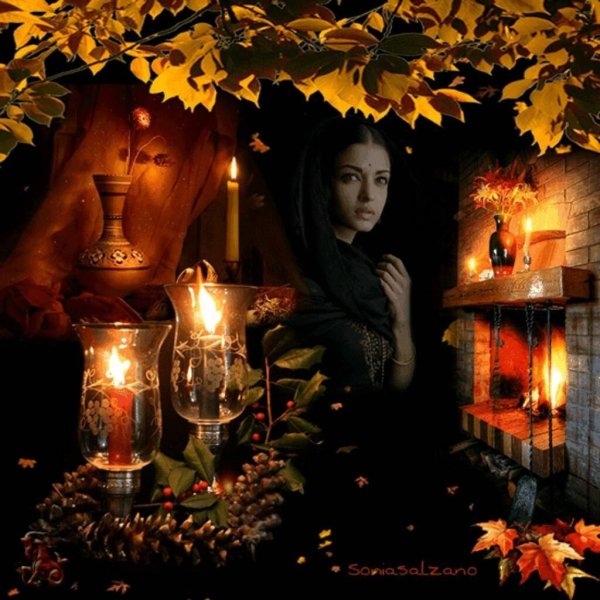 горят и плачут свечи