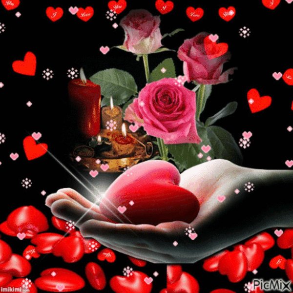 открытка сердца