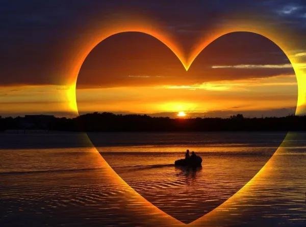 закат красивый