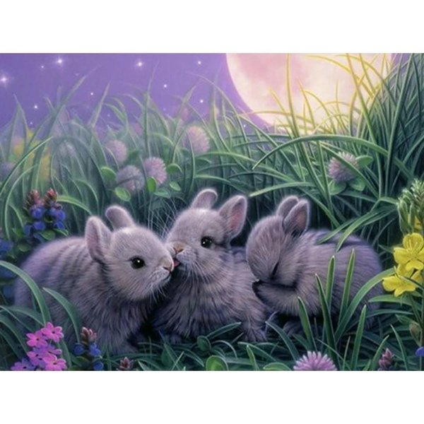 кролик картина