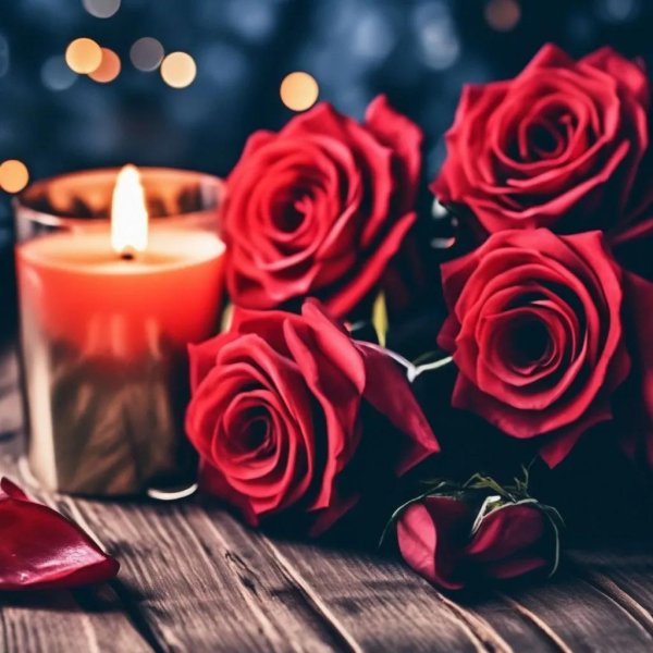свеча романтика