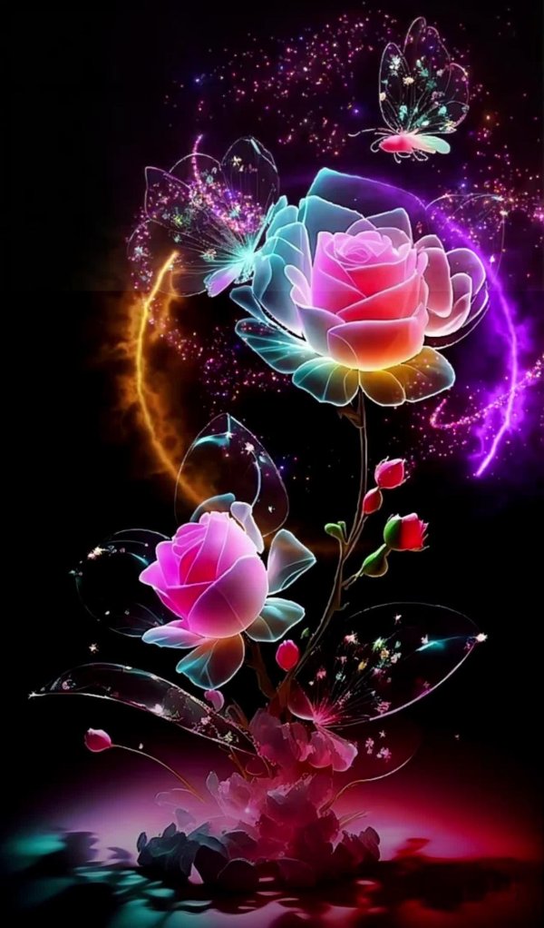 красивая цветок