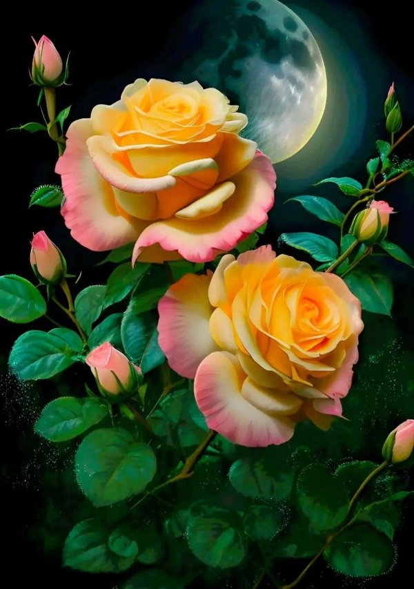 цветочные картины