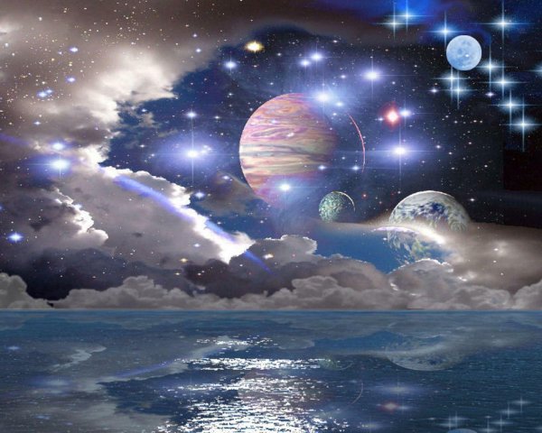 космические пейзажи