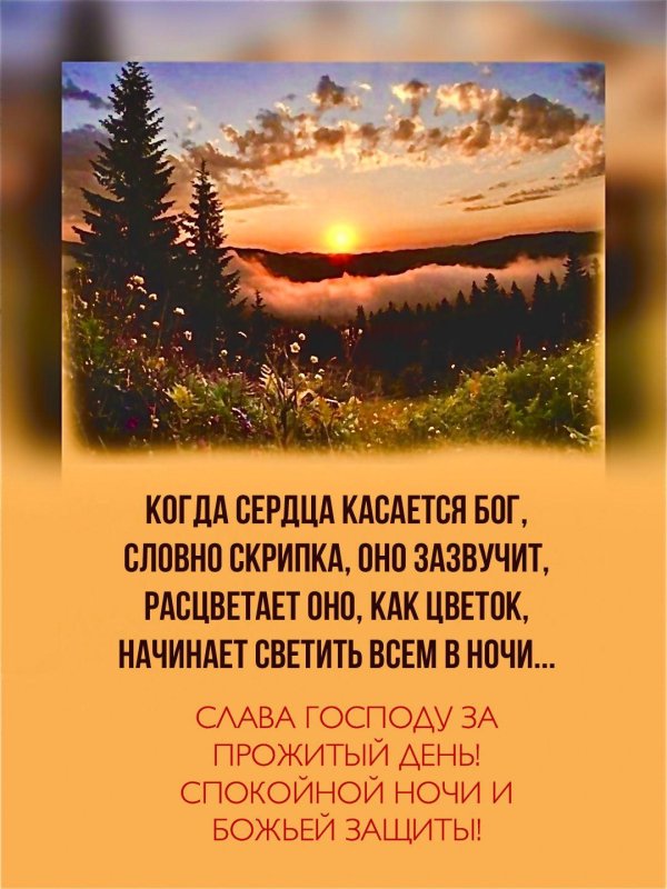 благословенного ночи