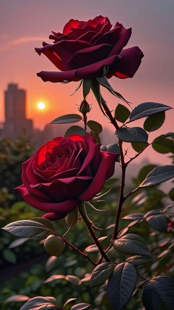 красивая цветок