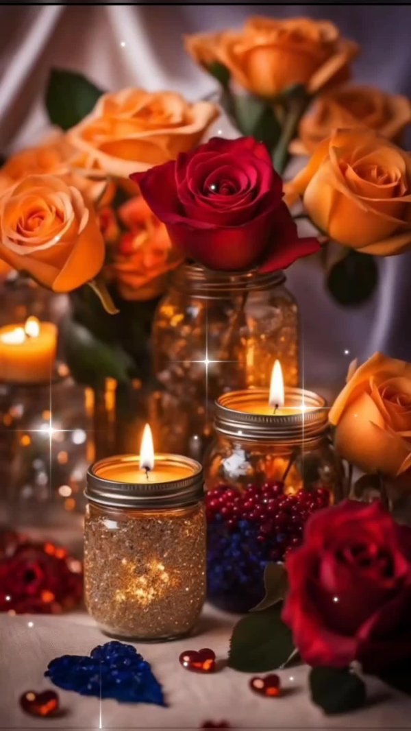 красивая свеча