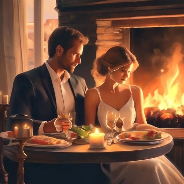 вечер вдвоем