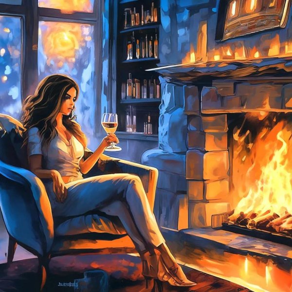 уютные иллюстрации