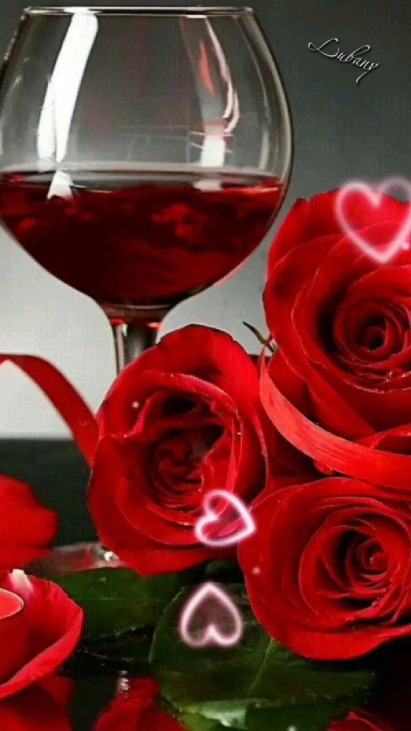 бокал красного