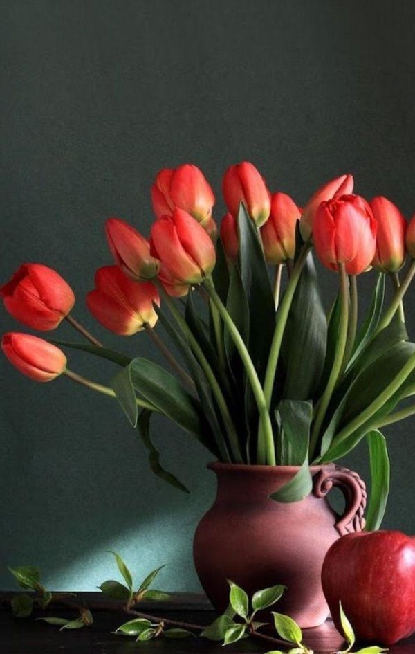 натюрморт ваза