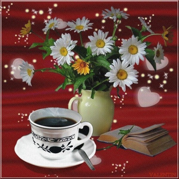 доброго утра ромашки