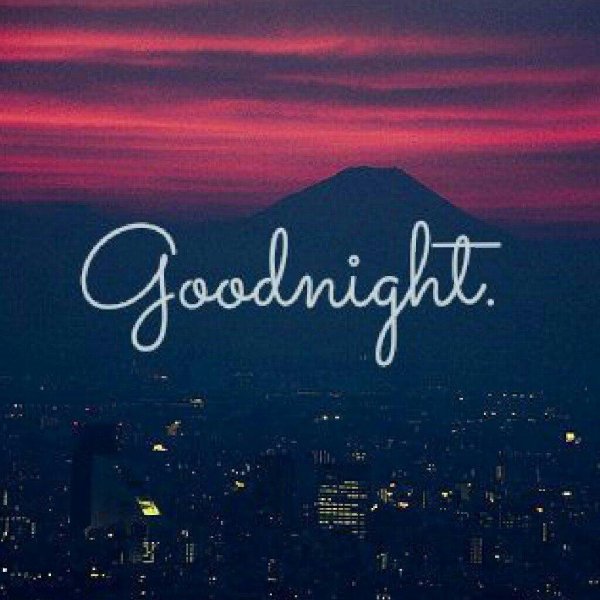 ночь надпись