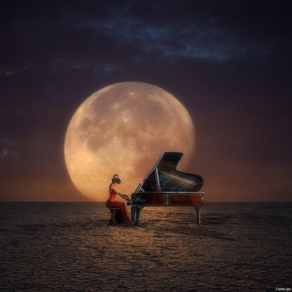 иллюстрация к лунной сонате бетховена