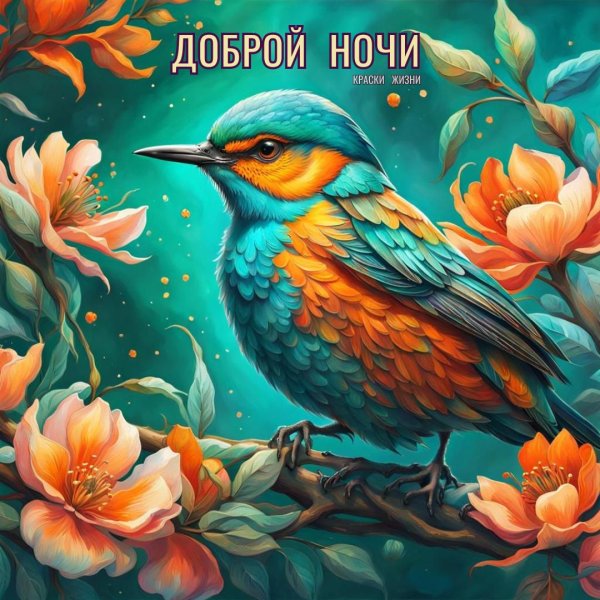 яркая птица