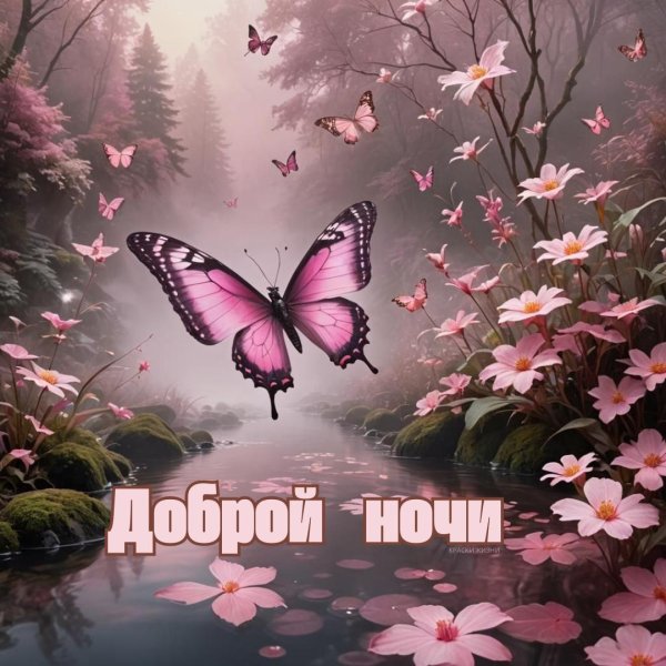 добрый вечер спокойной ночи красивые