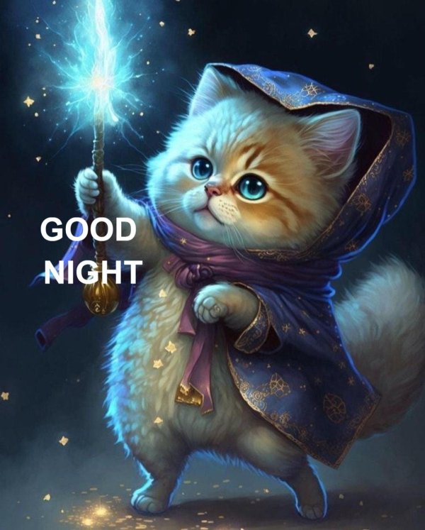 котик волшебник