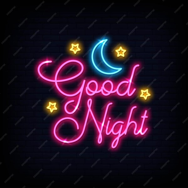 неоновая вывеска