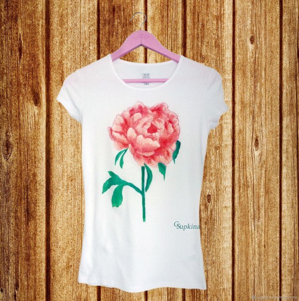 роспись футболки