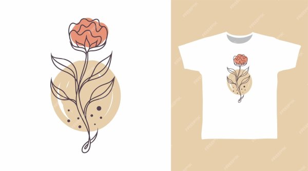 стилизованные цветы