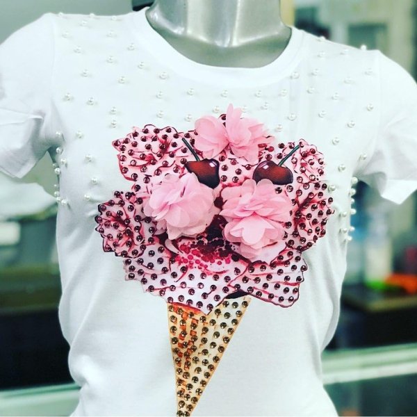 украшение футболки