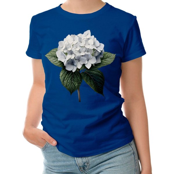 синие футболки