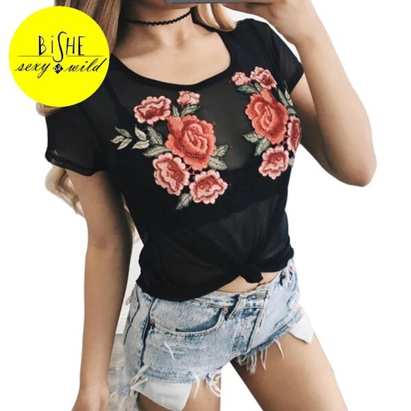 вышивка на майке