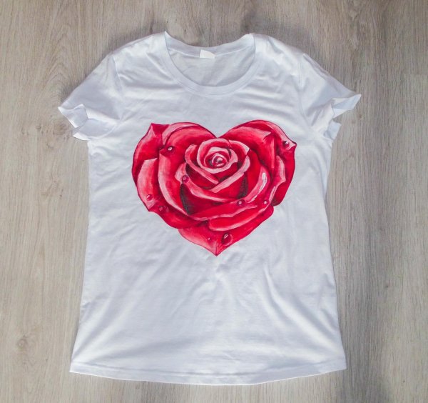 роспись футболки