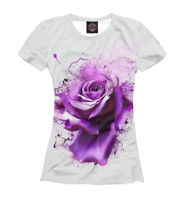 фиолетовая роза