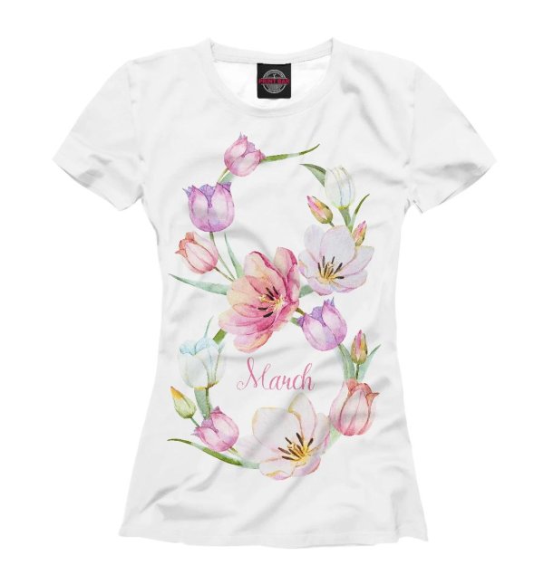 футболка апрель