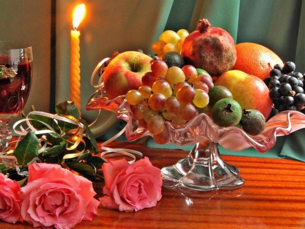 фрукты натюрморт