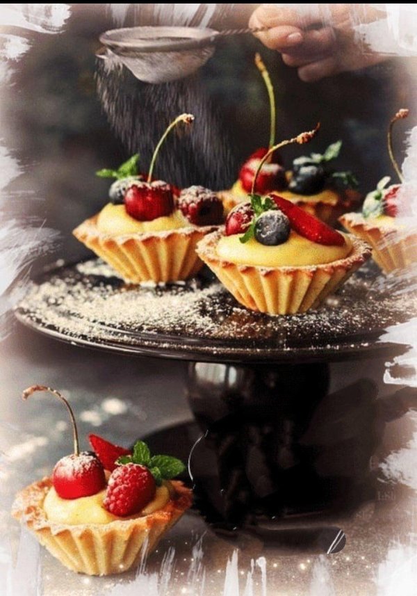 пирожное корзинка