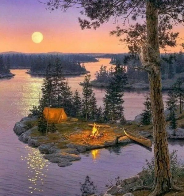 Добрый вечер природа осень