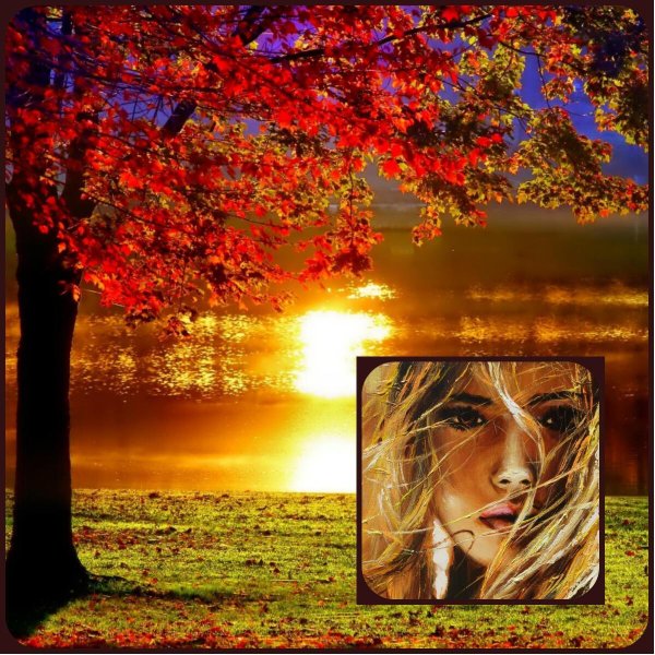 осенняя женщина