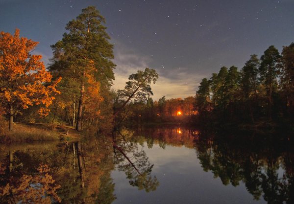 пейзаж вечер
