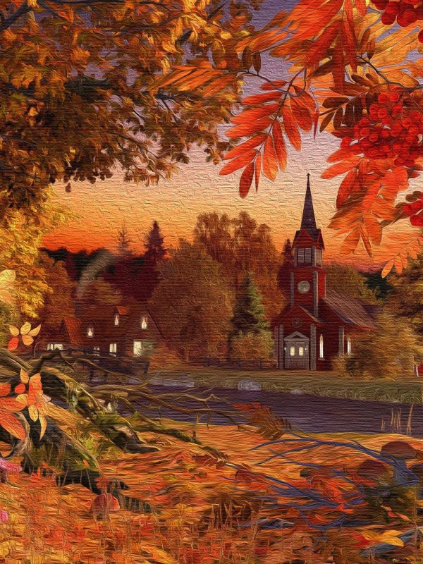 осенние пейзажи