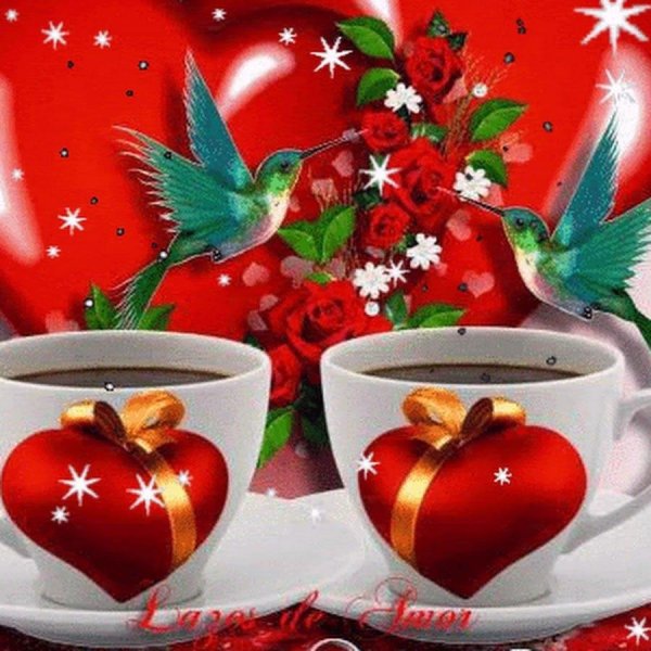 сердечки доброе утро