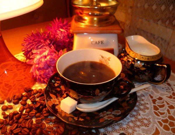 крепкий кофе