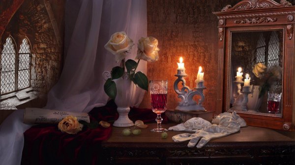 вечерний натюрморт