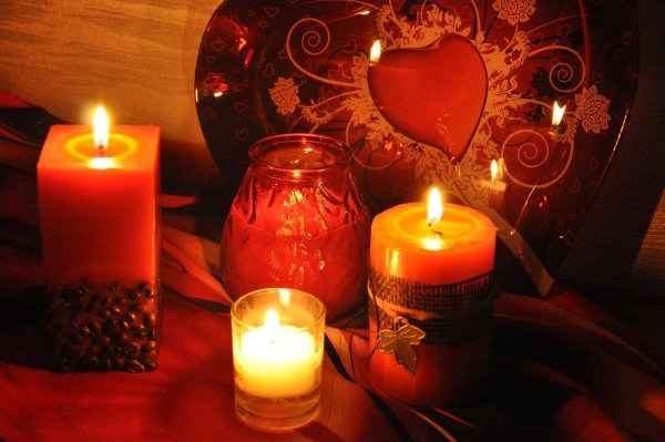 романтика свечи