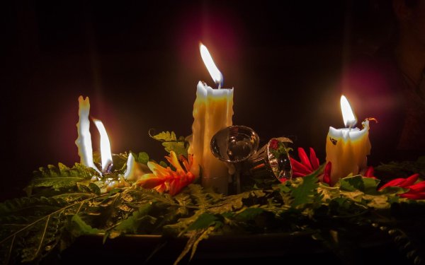 свечи рождественские