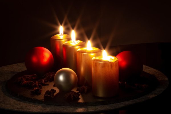 свечи адвента