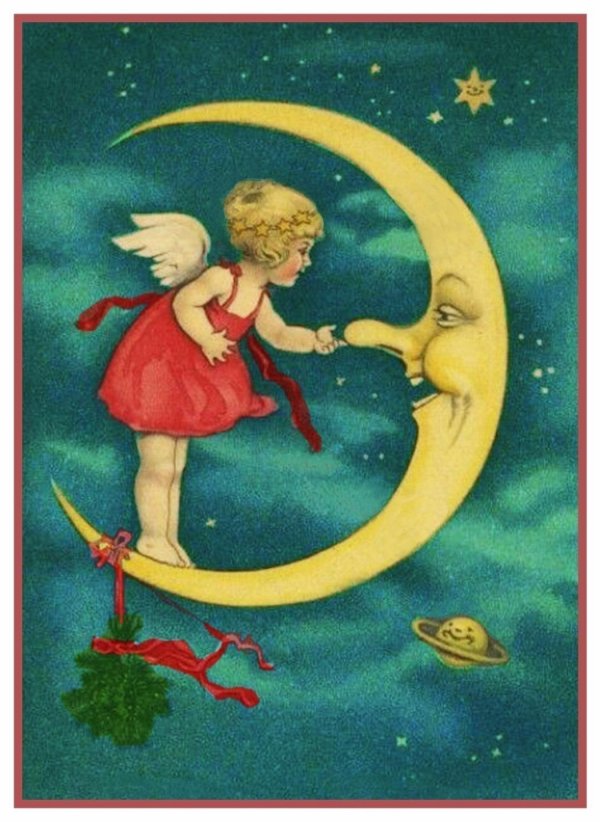 старинные открытки доброй ночи