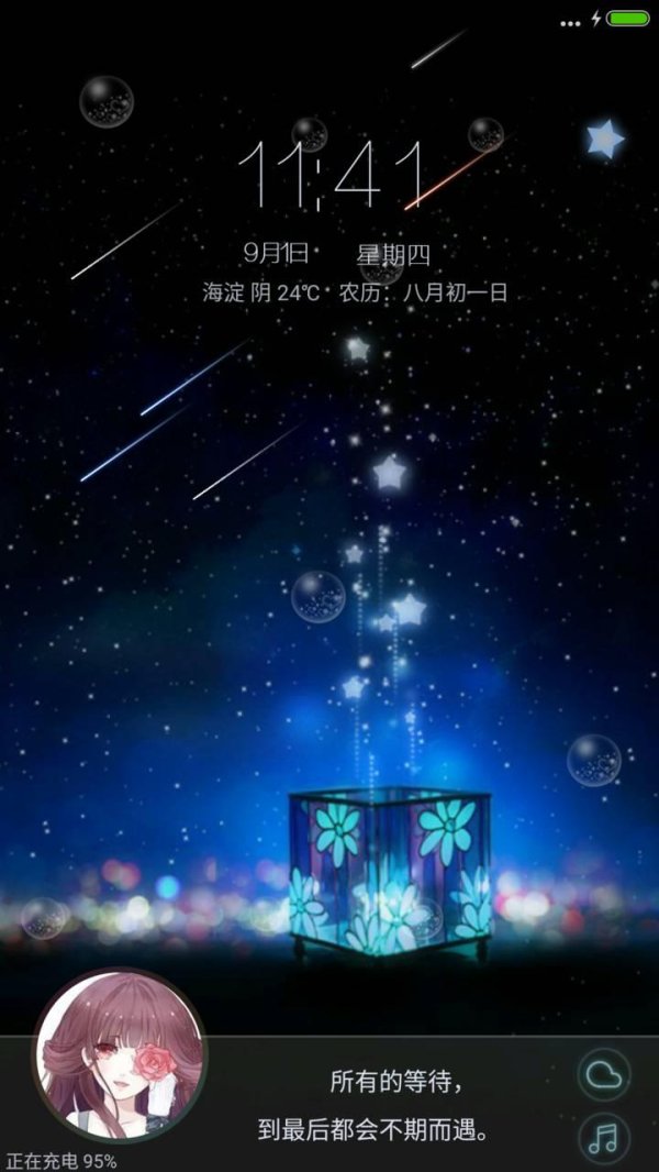 звездное небо аниме