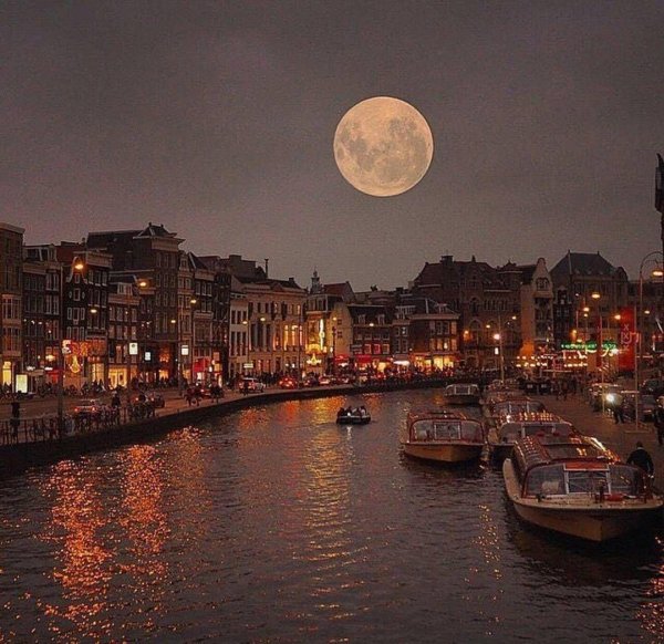 ночная венеция италия