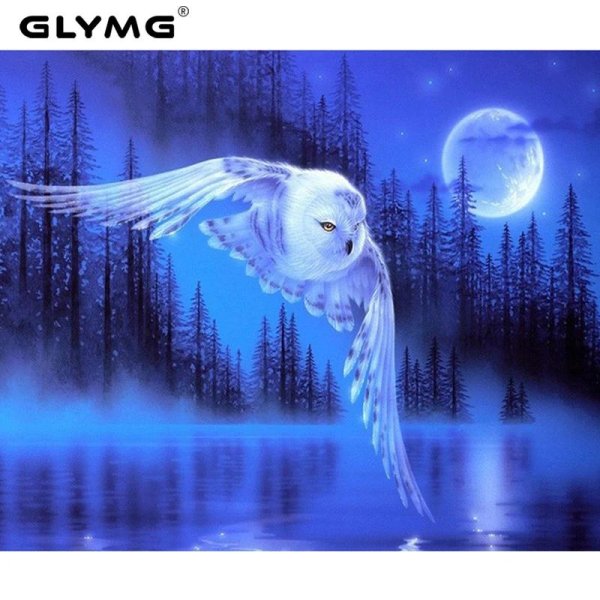 алмазная мозаика ночные совы