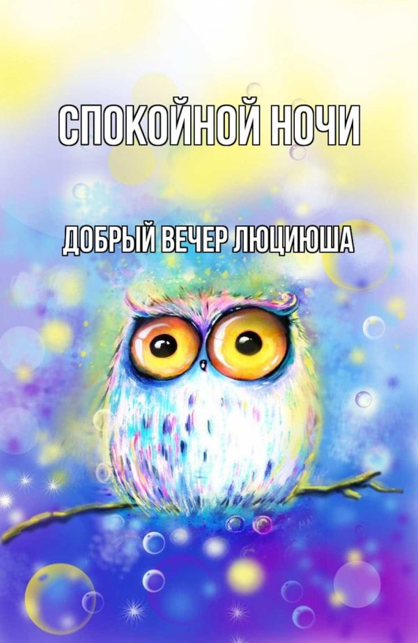 спокойной ночи мило