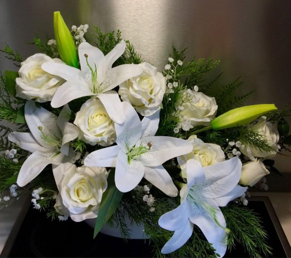букет лилии