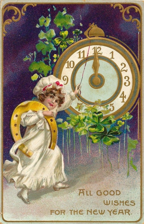 винтажные рождественские открытки